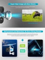 Dahua IP 4.0MP 4G 3.6mm Solar Power Network PT Camera HFW244IDG-4G-SP-B-0360B - Image 10