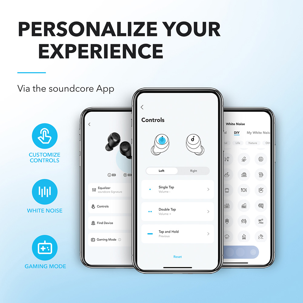 Anker Soundcore TWS Earphones A25i - White - Image 9