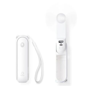 Jisulife Portable Personal Fan F8X Plus White