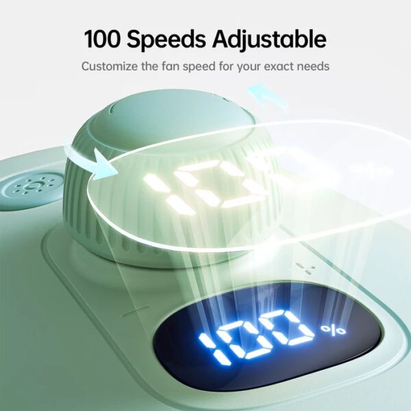 Jisulife Stroller Fan Life2S Brown - Image 5