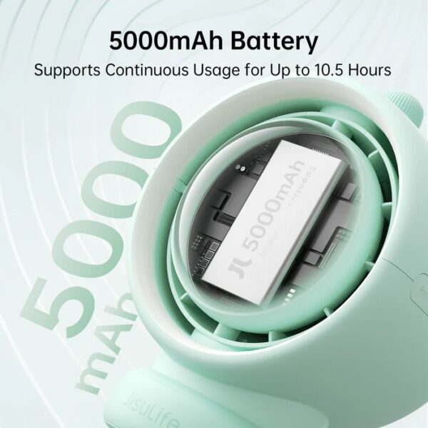 Jisulife Stroller Fan Life2S Brown - Image 4