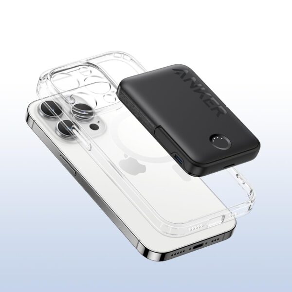 Anker Mobile Powerbank 5000 Magsafe 322 Black - Image 3