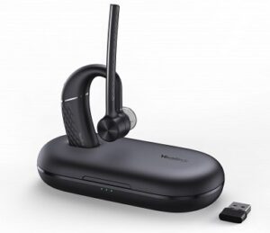 Yealink Headset Wireless Bluetooth 4-Mic NC with Portable Charging Case & BT Dongle BH71 Pro Teams