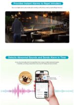 Dahua IP Indoor 3.0MP Wifi PT Dome Dual Lens H3D-3F - Image 5