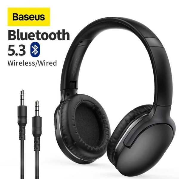 Baseus Encok Wireless Headphone D02 Pro Black - Image 9