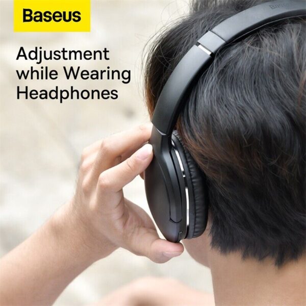 Baseus Encok Wireless Headphone D02 Pro Black - Image 12