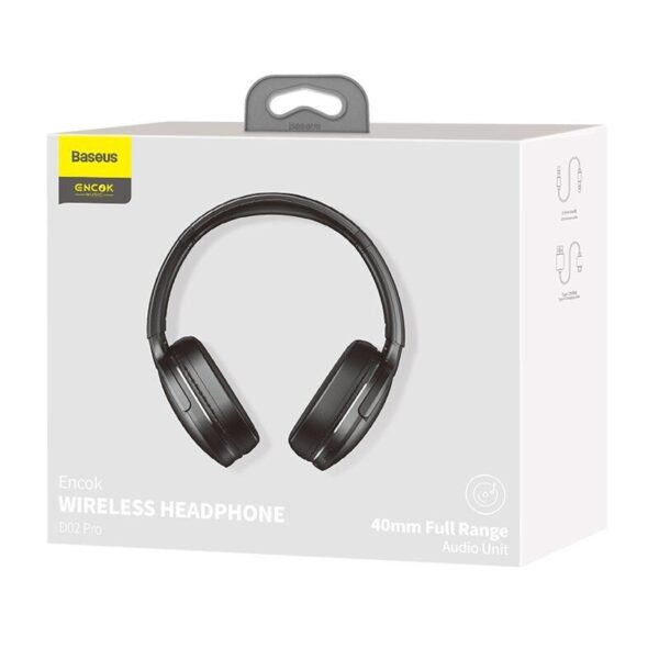 Baseus Encok Wireless Headphone D02 Pro Black - Image 15