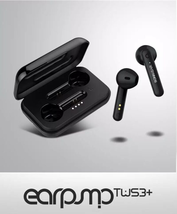 SonicGear EarPump TWS3+  BT Earphones Black - Image 7