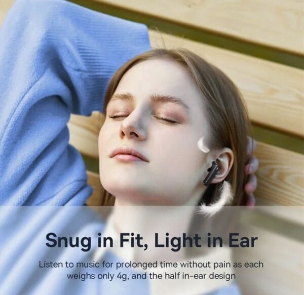 Baseus Headphones In Ear TWS Plastic Bowie E16 Black - Image 11