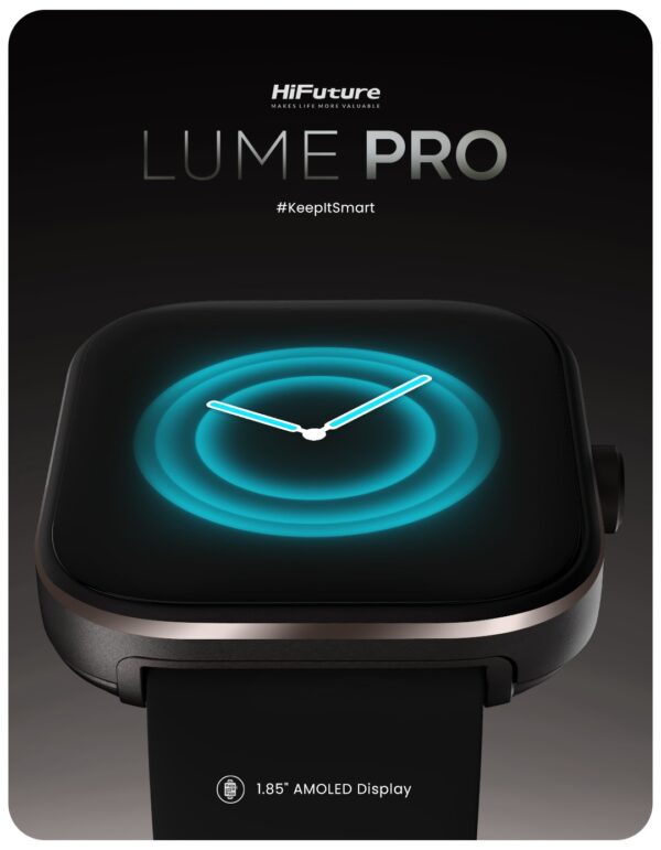 HiFuture Fashion SmartWatch LUME PRO Black - Image 3