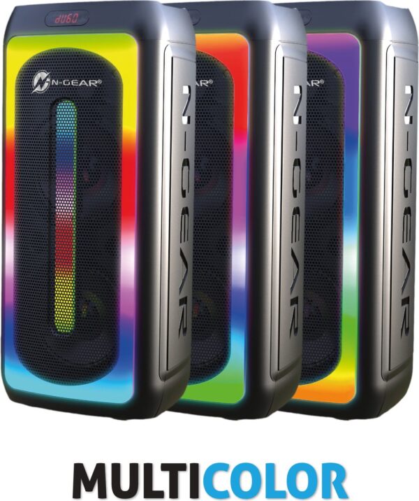 N-Gear JUKE 808 LGP Portable Karaoke Speaker with Lights - Image 4