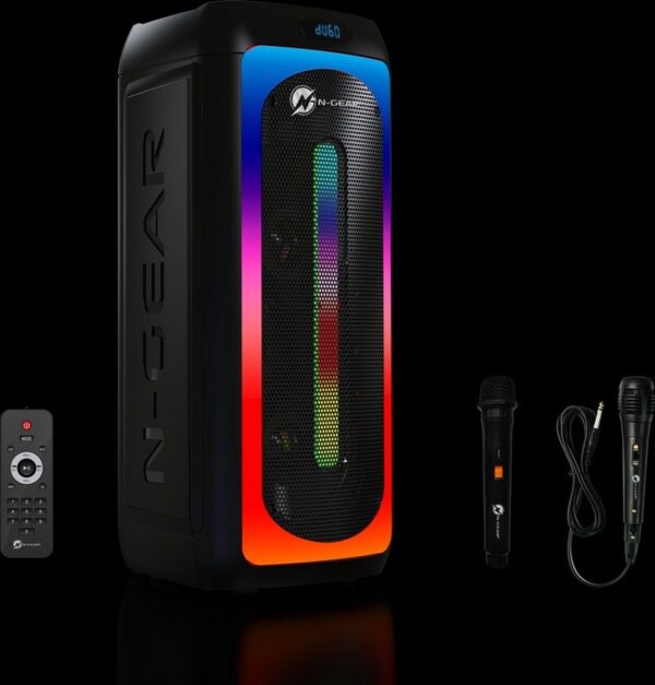 N-Gear JUKE 808 LGP Portable Karaoke Speaker with Lights - Image 5
