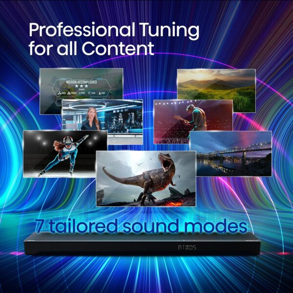 Hisense Soundbar AX3120G 3.1.2 CH 360W BT/USB/Optical DOLBY ATMOS - Image 3