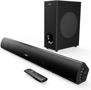 Majority TETON PLUS Soundbar 180W Wireless Subwoofer BT-USB-HDMI Majority TETON PLUS Soundbar 180W Wireless Subwoofer BT-USB-HDMI