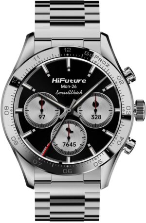 HiFuture Luxury Classy SmartWatch GO PRO2 Silver
