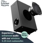 Majority TETON PLUS Soundbar 180W Wireless Subwoofer BT-USB-HDMI - Image 2