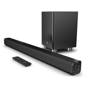 Majority K2 Soundbar 150W BT/USB/Optical/HDMI/Wls-Sub Black (EU) Majority K2 Soundbar 150W BT/USB/Optical/HDMI/Wls-Sub Black (EU)