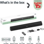 Majority SNOWDON II 2.1 Soundbar with Built In Subwoofer 120W BT & Optical Black (EU) - Image 6