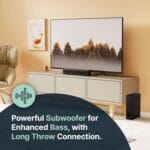Majority BOWFELL PLUS Soundbar 100W with SubWoofer BT-USB