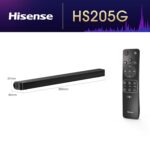 Hisense HS205G Dolby-DTS Virtual X Soundbar 120W BT-USB-HDMI - Image 6