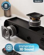 Majority Soundbar NAGA60 120W 2.1 3D Sound Built-in Sub & Wall Mount - Image 3