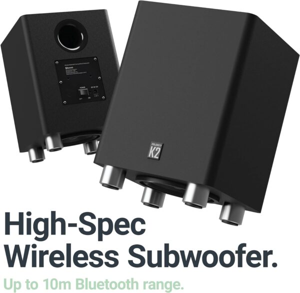 Majority K2 Soundbar 150W BT/USB/Optical/HDMI/Wls-Sub Black (EU) - Image 3