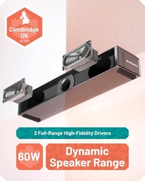Majority Oakcastle SB40 Soundbar 60W BT-HDMI & Remote Control