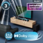 Majority SIERRA PLUS Soundbar 400W 2.1.2 Dolby Atmos Wireless Subwoofer 3xHDMI BT-USB (UK) - Image 2