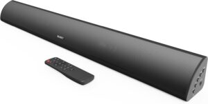 Majority SNOWDON II 2.1 Soundbar with Built In Subwoofer 120W BT & Optical Black (EU)