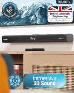 Majority ELIAS Soundbar 2.0.2 160W BT/HDMI/Optical Dolby Atmos - Image 4
