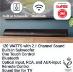 Majority SNOWDON II 2.1 Soundbar with Built In Subwoofer 120W BT & Optical Black (EU) - Image 2