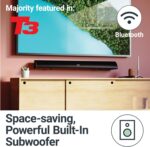 Majority SNOWDON II 2.1 Soundbar with Built In Subwoofer 120W BT & Optical Black (EU) - Image 5