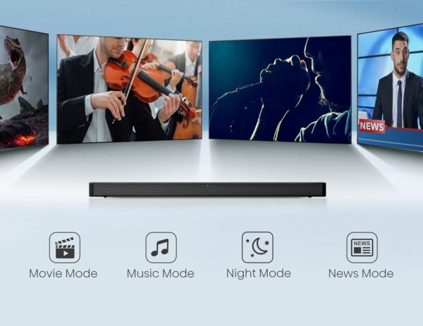 Hisense HS205G Dolby-DTS Virtual X Soundbar 120W BT-USB-HDMI - Image 3