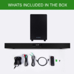 SonicGear BT3500 Soundbar with Subwoofer BT-USB-FM - Image 4