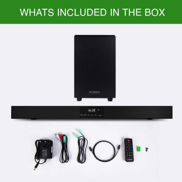 SonicGear BT3500 Soundbar with Subwoofer BT-USB-FM - Image 4