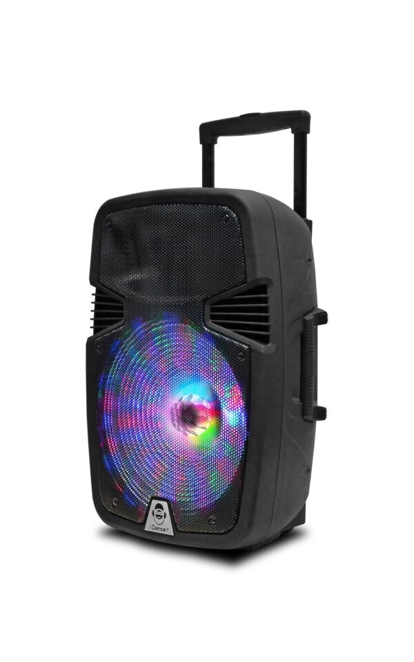 iDance Groove420MK3 12inch Portable PA USB/BT/FM/Disco Light - Image 4