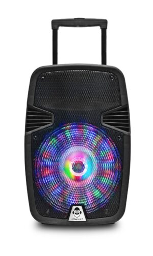 iDance Groove420MK3 12inch Portable PA USB/BT/FM/Disco Light
