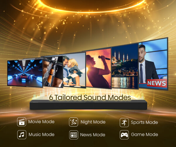 Hisense Soundbar HS2100 2.1 CH 240W BT/USB/Optical - Image 5