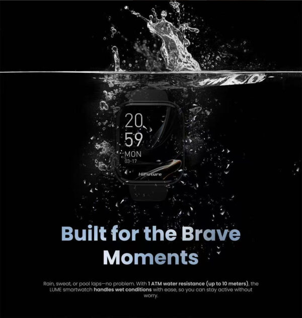 HiFuture Fashion SmartWatch LUME Black - Image 4