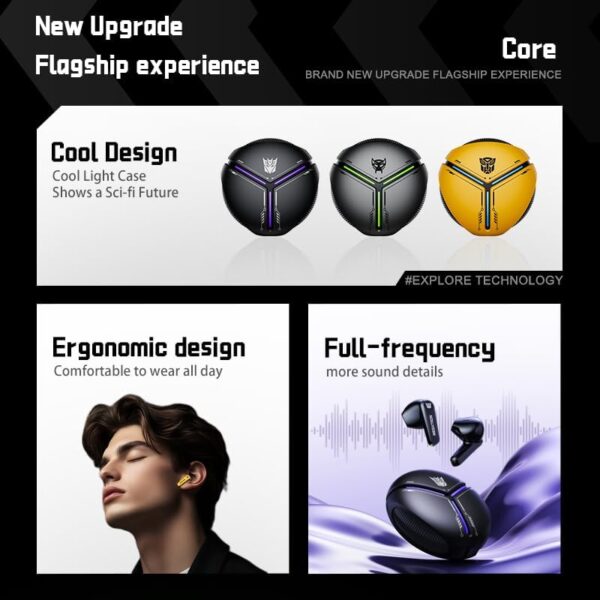 Transformers TWS Earphones TF-T30 - Image 6