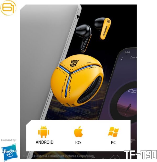 Transformers TWS Earphones TF-T30 - Image 5