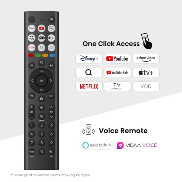 Hisense 55U7Q 55'' 4K Smart QLED MINI LED 144hz Gaming TV - Image 8