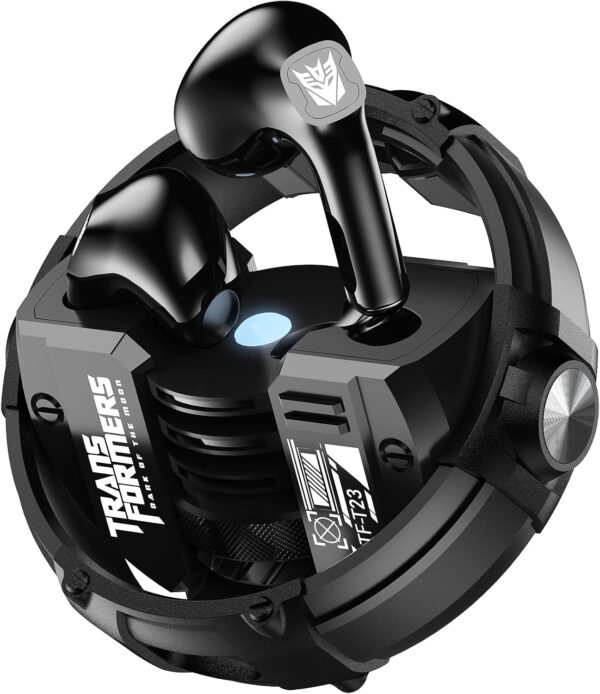 Transformers TWS Earphones TF-T23 Black - Image 2