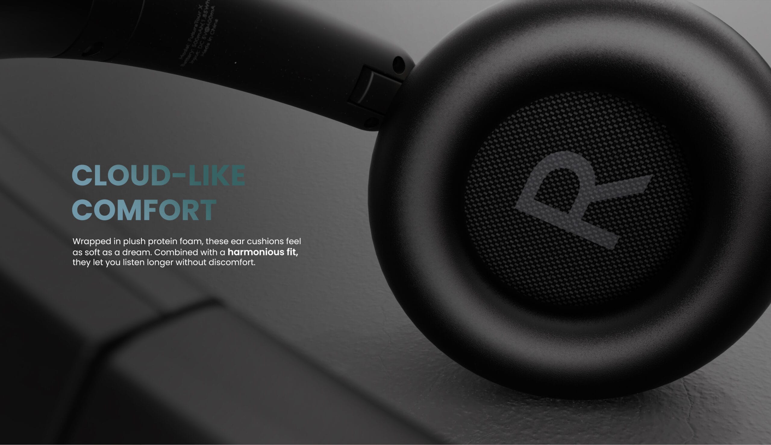 HiFuture Headphones Over Ear FUTURE TOUR X Black - Image 8