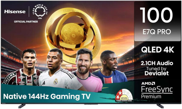 Hisense 100E7Q PRO 100'' 4K Smart QLED 120hz TV - Image 9