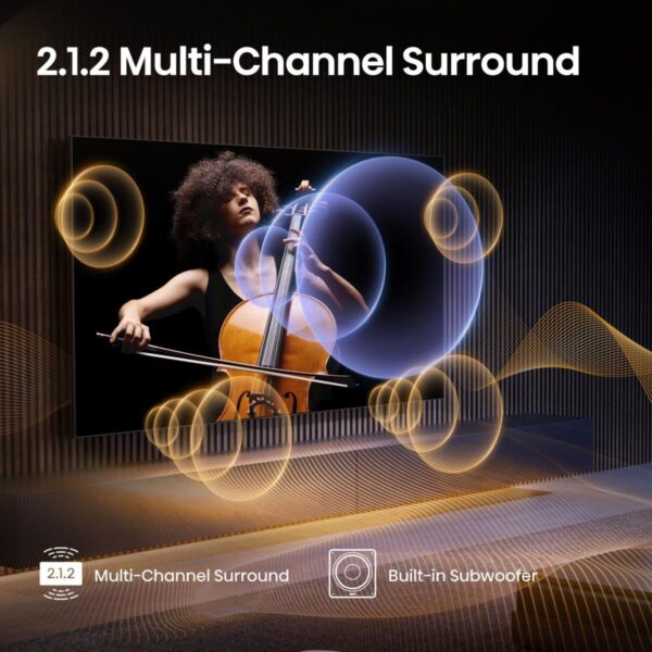 Hisense 75U7Q PRO 75'' 4K Smart QLED MINI LED 165hz TV - Image 7