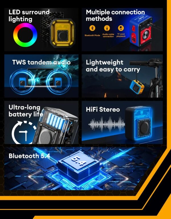 Transformers Portable BT Speaker TF-Y02 5W - Image 3