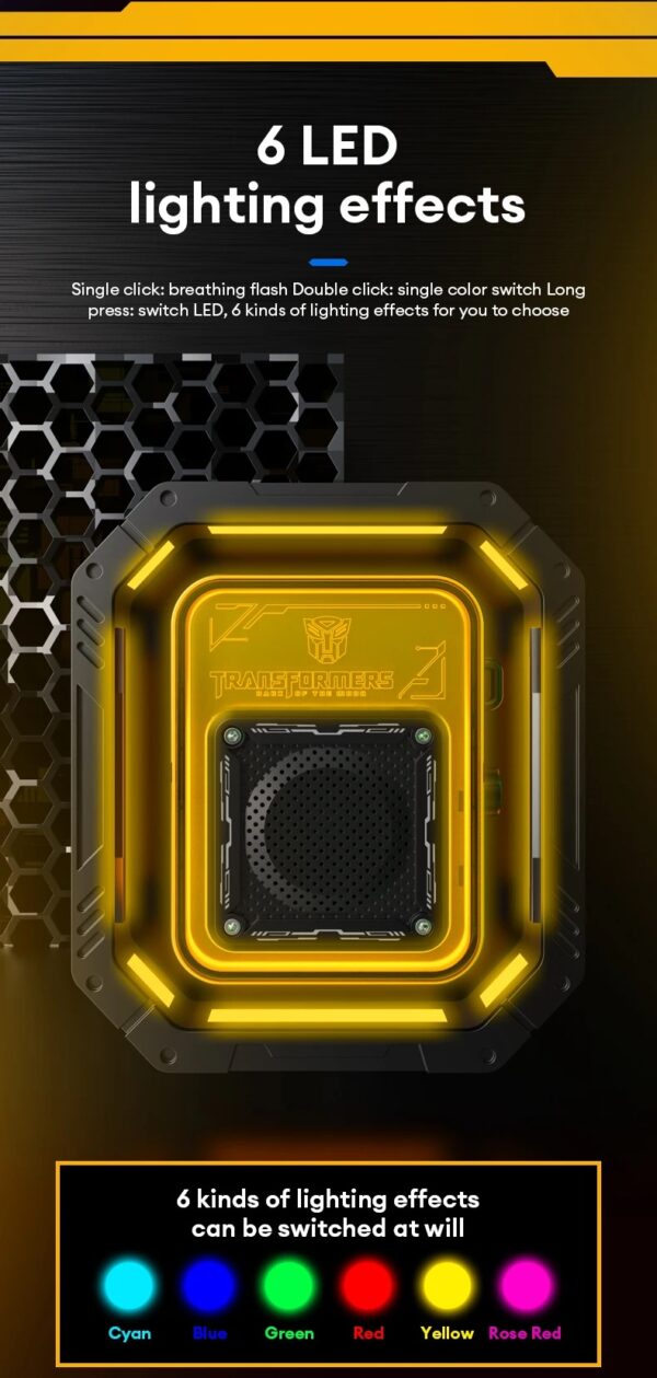 Transformers Portable BT Speaker TF-Y02 5W - Image 4