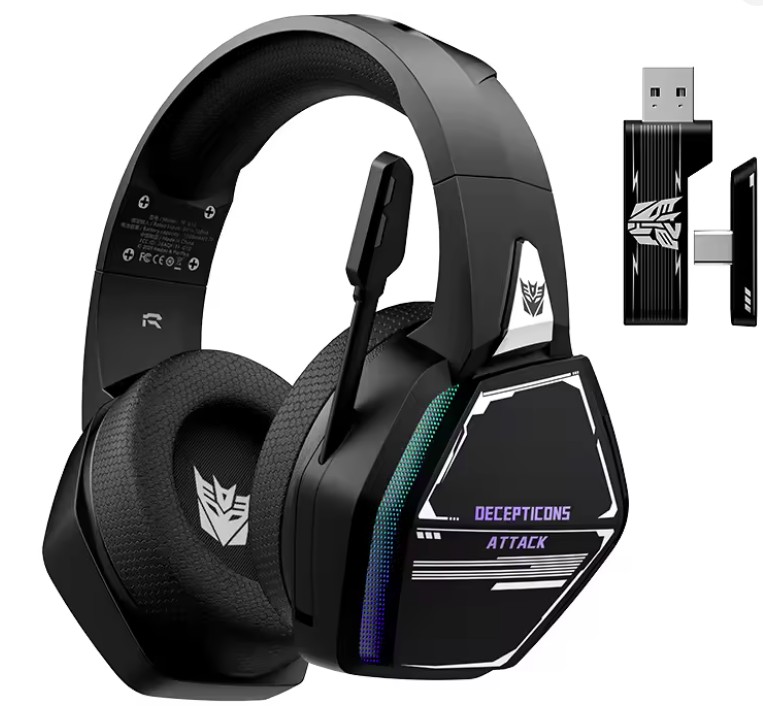 Transformers Wireless Gaming Headset TF-G10
