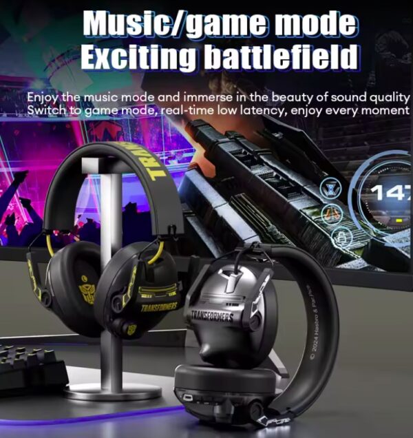 Transformers Wireless Gaming Headset TF-G03 - Image 4